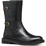 Geox - Serilda - Enkellaarsjes - Zwart - Leer