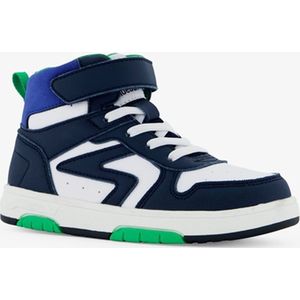 Blue Box hoge jongens sneakers blauw/wit - Maat 38 - Uitneembare zool