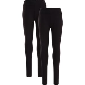 WE Fashion Meisjes legging, 2-pack - Maat 122/128