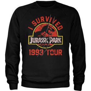 Jurassic Park 1993 Tour Sweatshirt Sweatshirt Black-S