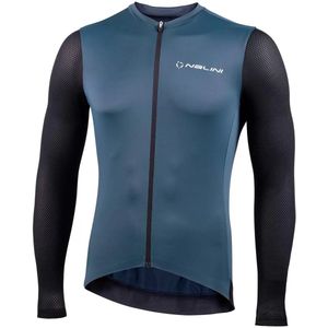 Nalini - Heren - Fietsshirt - Lange mouwen - Wielrenshirt - Najaar - Winter - PURE LS JERSEY - DARK BLUE/BLACK - M