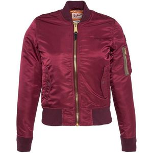 Schott - Bomberjack - Bordeaux - Vrouwen