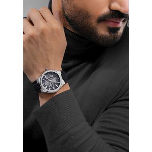 Horloge Ravello Black - Silver
