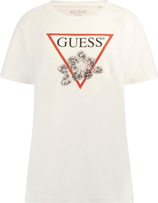 Guess - Flower Bling Easy - Dames T-shirt