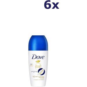 6x Dove 50ml Roll On Original