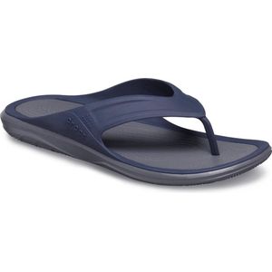 Crocs - Swiftwater Wave Flip Men - Donkerblauwe Slippers - 39 - 40 - Blauw