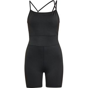 myMo - ATHLSR - Jumpsuit - Zwart - Aansluitende Pasvorm - Mouwloos
