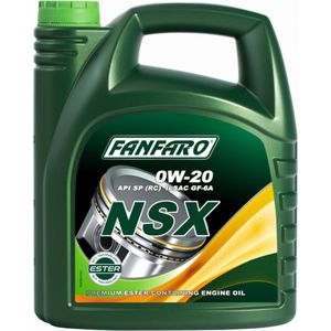 Fanfaro NSX | 0W20 Motorolie | 4 liter