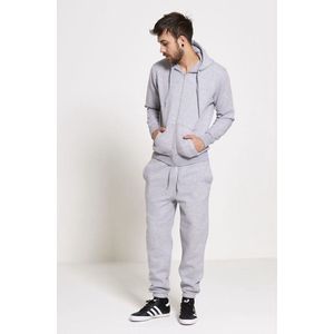 Grijs Trainingspak heren – Tracksuit heren - Joggingpak heren – Maat XL