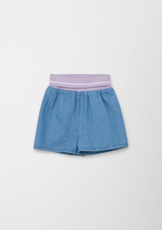 s.Oliver - Jeans - Blauw Denim - Color-Blocking - Regular Pasvorm