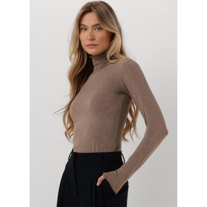 CC Heart Lana Turtleneck Truien & vesten Dames - Sweater - Hoodie - Vest- Zand - Maat XS