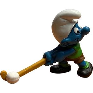 Hockey Smurf - Smurf met hockeystick - De Smurfen - Schleich - 6 cm