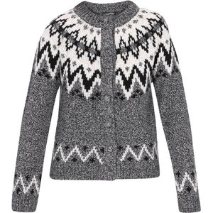 DreiMaster - Vintage Collectie - Vest - Gebreid - Normale Pasvorm - Ronde Hals - Lange Mouwen