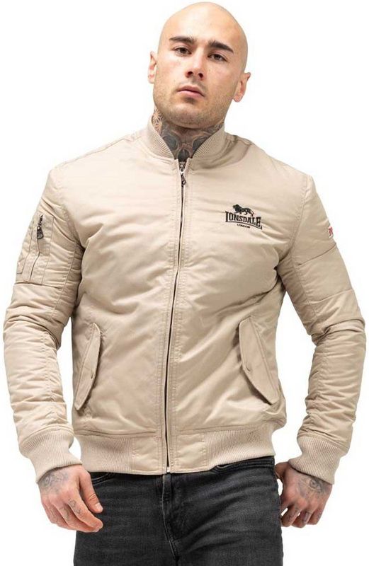 LONSDALE - Tern Hill - Tussenjas - Sand/Zwart - Bomberjack