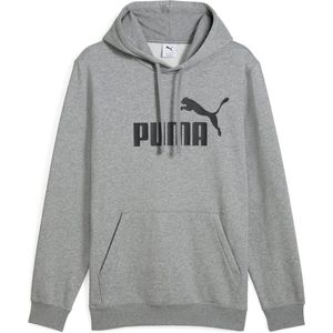 PUMA ESS No. 1 Logo Hoodie FL Heren sporttrui - Medium Gray Heather