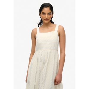 Superdry - Statement gelaagde maxi-jurk - Dames - Jurken