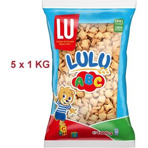 Lu - ABC Biscuits Lulu - 5 x 1000 g