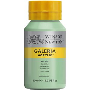 Winsor & Newton Galeria Acryl 500ml Pale Olive