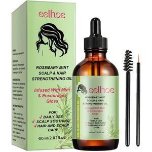Bovista Hair Growth - Rozemarijn Olie - Rosemary Oil - Voor In Het Haar - Voor Haargroei - Minoxidil Alternatief - Haaruitval - Serum - 60ML - 2 Stuks