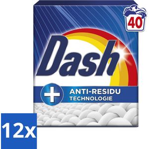 Dash – Waspoeder – Witter Dan Wit – 2,2 kg - Voordeelverpakking - 12 stuks