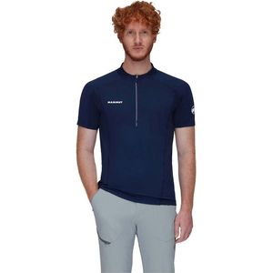 Mammut Aenergy Fl Zip T-shirt Met Korte Mouwen Blauw M Man