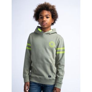 Petrol Industries - Jongens Comfortabele Hoodie Wavewander - Groen - Maat 176