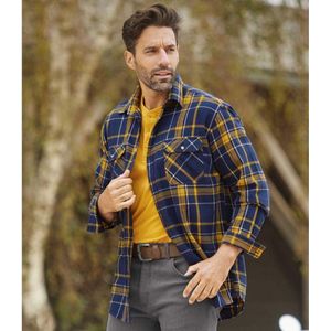 ATLAS FOR MEN - Flanellen overhemd American Ranch - Heren - Verkrijgbaar in grote maten - 5XL