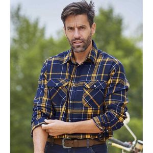 ATLAS FOR MEN - Flanellen overhemd American Ranch - Heren - Verkrijgbaar in grote maten - 5XL
