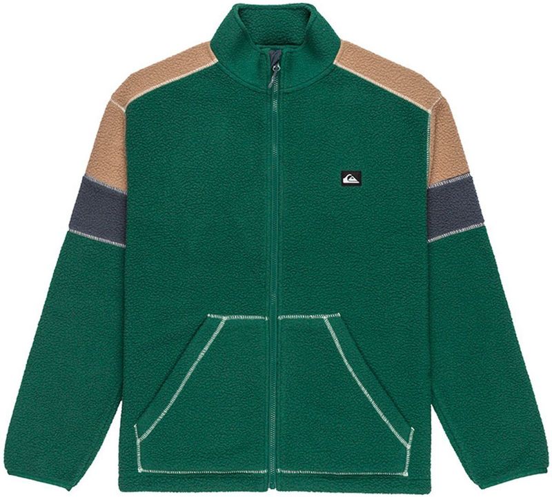 Quiksilver - Clean Coast Block - Fleece Met Volledige Rits - Heren