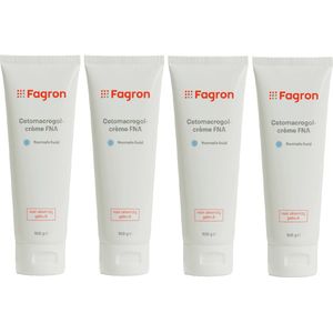 4 x Fagron Cetomacrogol FNA Creme - 100ml
