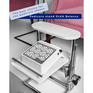 ÜLKA Balance verstelbare pedicure stand - wit
