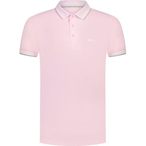 Boss Polo Roze Roze Normaal - Maat M - Mannen - Lente/Zomer Collectie - Katoen