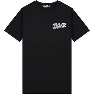 Malelions Boxer 2.0 T-Shirt zwart / combi, XXL