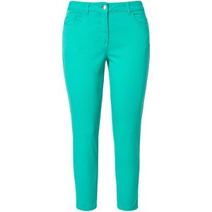 Angel of Style - Dames - 7/8-keperbroek slim fit neon geverfd 5-pocket - Meigroen - Maat 42