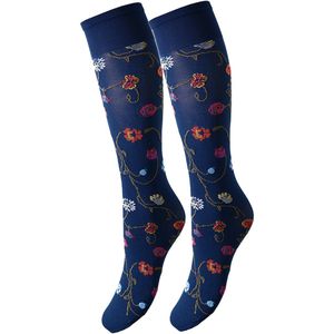 Platinum 80 Denier Transparante Kniehoge Kousen - Fashion Wear - Vrouwen