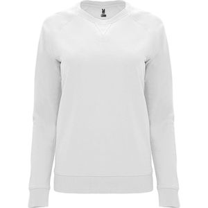 Witte dames sweater Annapurna 100% katoen merk Roly maat XL