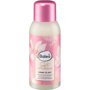 Balea Crème-olie Bad Soft Lotus Dream | 1x 500 ml - Lotus & Kokosnoot - Badschuim | Verzorgende formule - Vegan