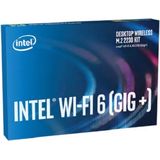 Intel WiFi 6 AX200 Gig+ Desktop Kit - M.2 aansluiting - Intern WLAN 2400 Mbit/s