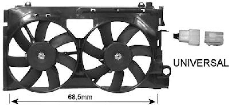 Van Wezel - AUTO DIFFUSER VOOR CITROEN BERLINGO 1996-2002 125374