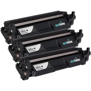 Ecopack (Replaces HP 30X CF230X toner) 3xBL - (BL 3x3500 Pages)