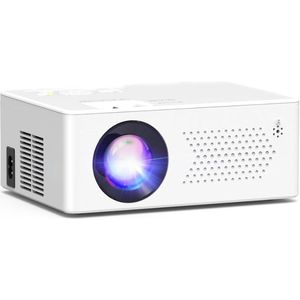 Mini Beamer - Projector - Wit - Wifi - Bluetooth