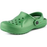 Ladeheid Clogs Kinderen - Tuinschoenen - Lichte - Kinderschoenen - Meisjes - Jongens – Smaragdgroen – 25 – LA-KL-055
