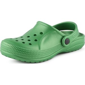 Ladeheid Clogs Kinderen - Tuinschoenen - Lichte - Kinderschoenen - Meisjes - Jongens – Smaragdgroen – 25 – LA-KL-055