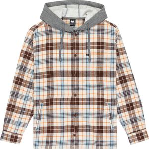 Quiksilver - Hooded Surf L/S Shirt - Overhemd - Grijs