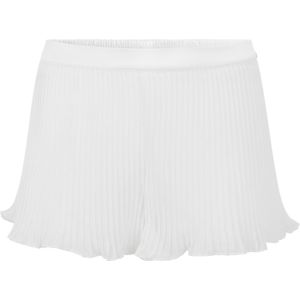 Hunkemöller Dames Nachtmode Plisse Short - Wit - maat S