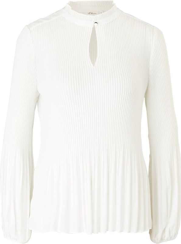 Chiffon - Blouse - Plooien