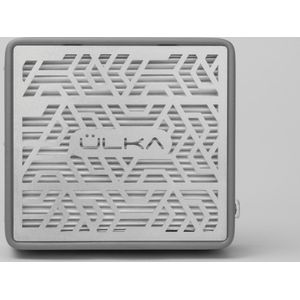 ÜLKA Premium tabletop nail dust collector with filter (grijs) - krachtige stofafzuiger manicure pedicure nagelsalon professionele nagelstudio stofafzuiging apparatuur voor nagelstyliste