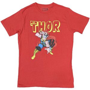 Marvel Thor - Hammer Heren T-shirt - S - Rood