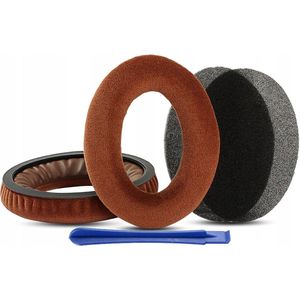 Velours oorkussens voor Sennheiser HD515, HD518, HD555, HD558, HD595, HD598, HD599