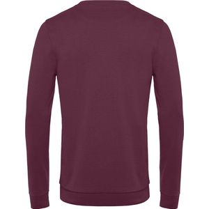 Sweater 'French Terry' B&C Collectie maat XS Wijnrood